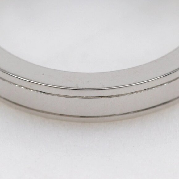 HARRY WINSTON Traffic accent band Ring Pt950Platinum/diamond #4.1(US Size) - Picture 5 of 9